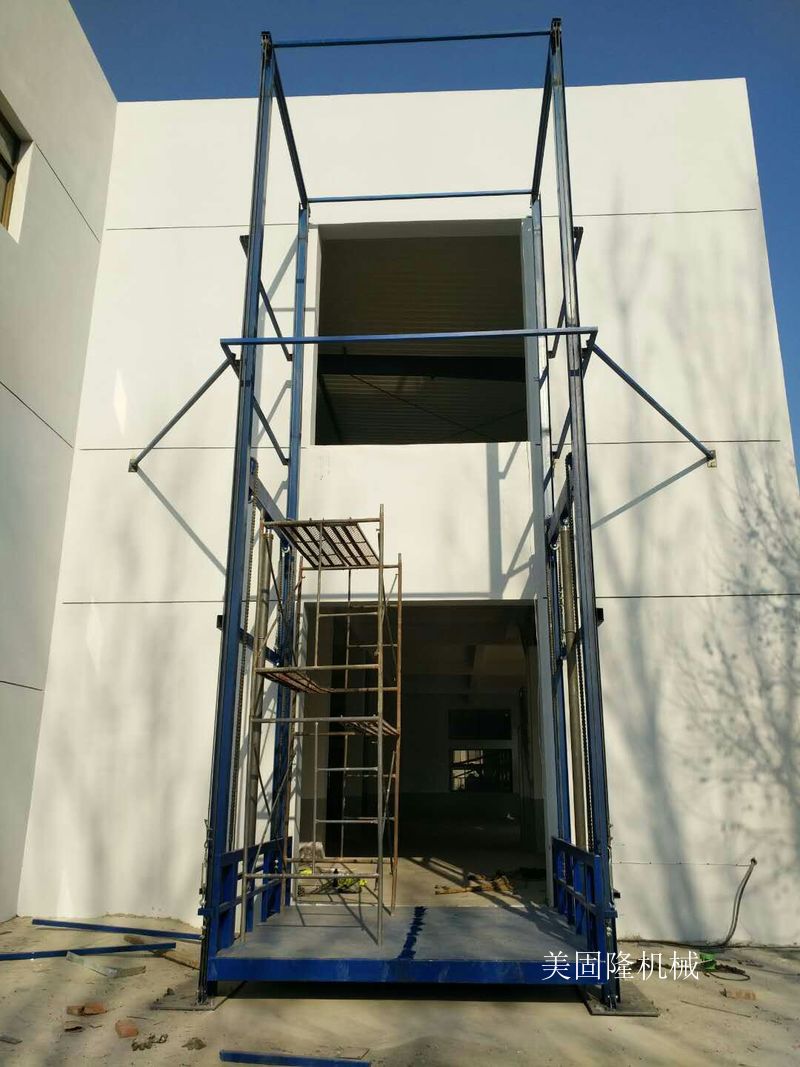 福建仓库专用导轨式升降货梯价格